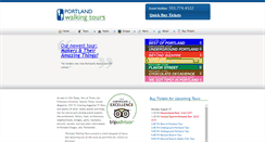 Desktop Screenshot of portlandwalkingtours.com